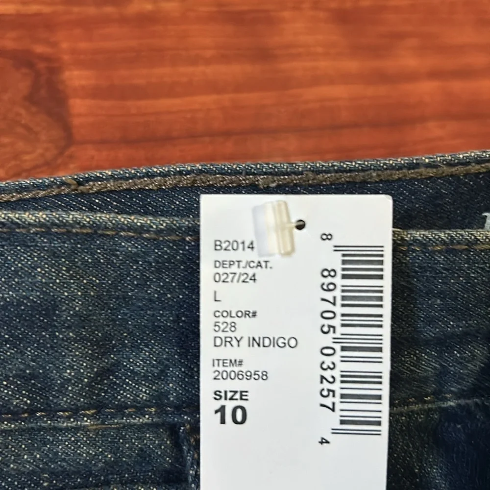 Boys Denim Jeans Straight Cut Size 10